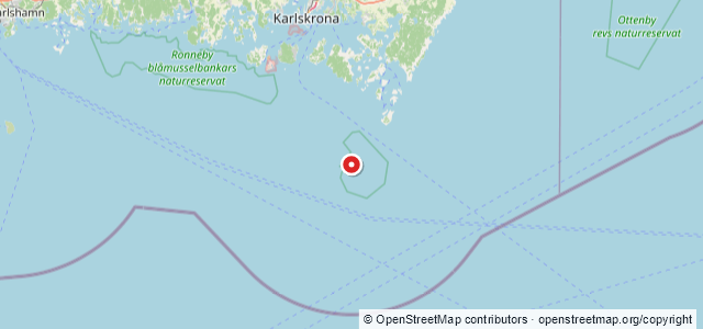 Kort over Vrag, Karlskrona