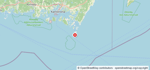 Kort over Mutatio, Karlskrona