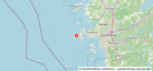Kort over Lovisa, Öckerö
