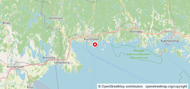 Kort over Vrag, Karlshamn