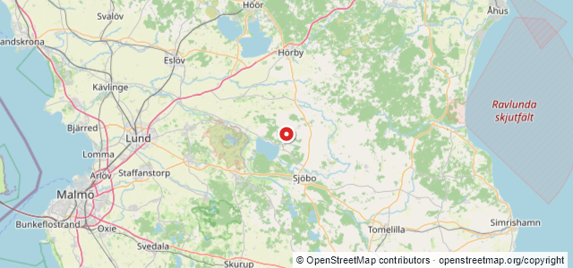 Kort over Vrag, Sjöbo