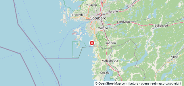 Kort over Amiralen, Göteborg