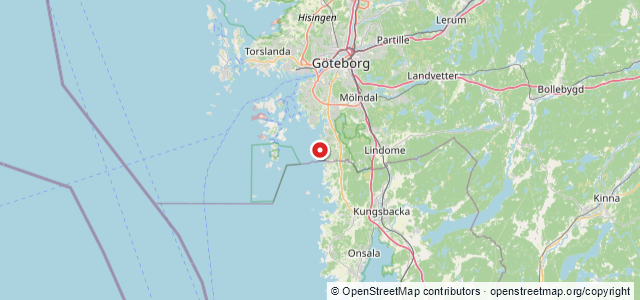 Kort over Amiralen, Göteborg