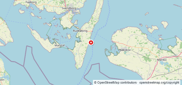 Kort over Wesser II M/S