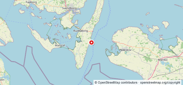 Kort over Wesser II M/S