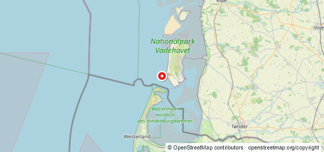 Kort over Koresand