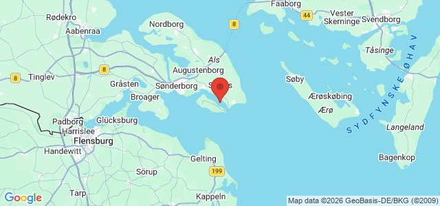 Kort over Ubåd