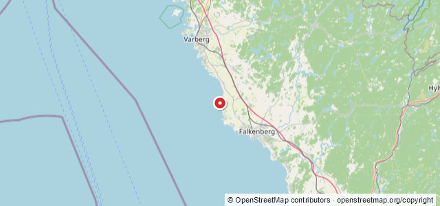 Kort over Josephina, Falkenberg