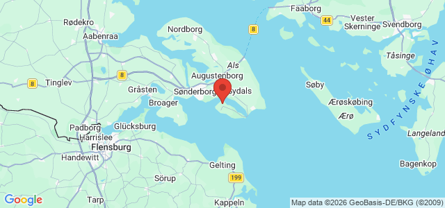 Kort over Ubåd