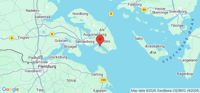 Kort over Ubåd