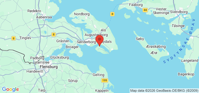 Kort over Ubåd