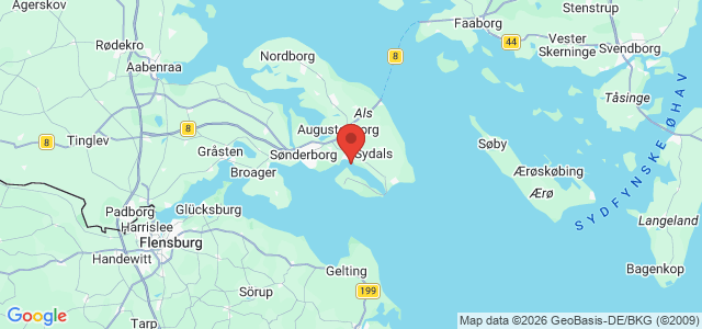 Kort over Ubåd