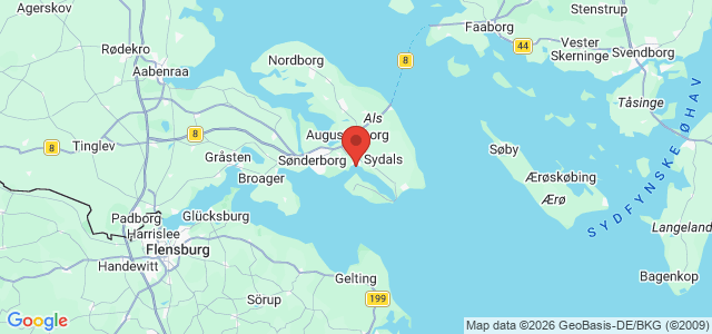 Kort over Ubåd