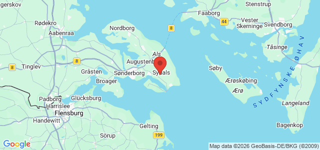 Kort over Ubåd