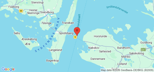 Kort over Ukendt