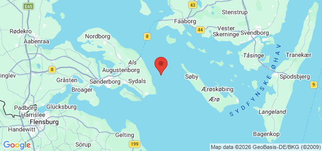 Kort over Ukendt