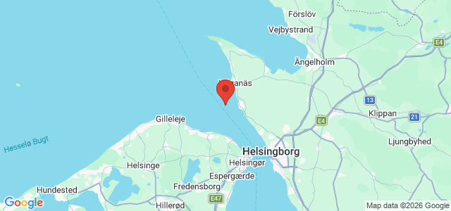 Kort over Svindbåden fyr
