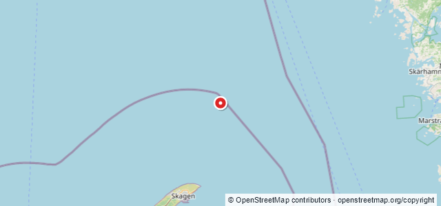Kort over Trawlhold/vrag