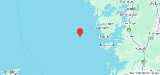 Kort over Ukendt fiskefartøj