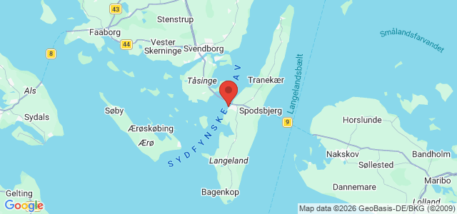 Kort over Hekla M/S