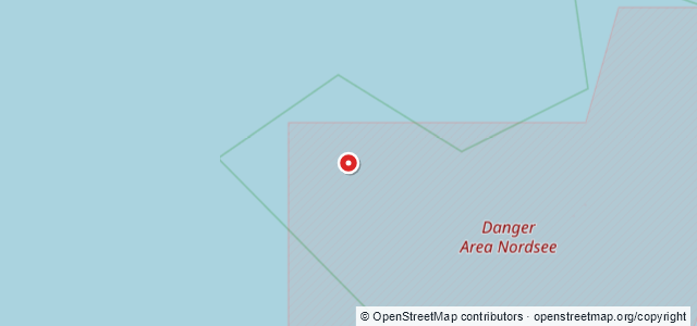 Kort over West Gamma Boreplatform