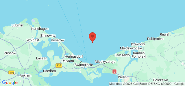 Kort over Undervandshindring