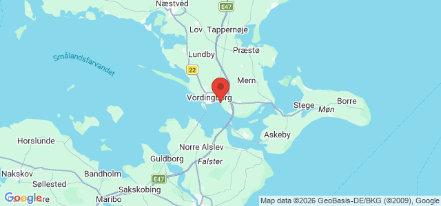 Kort over Vinterbølle