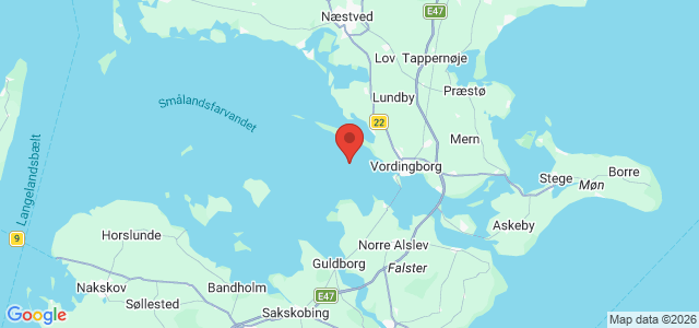 Kort over Ukendt