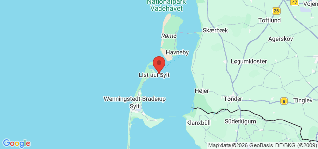 Kort over Ukendt