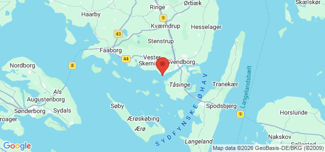 Kort over Lehnskov