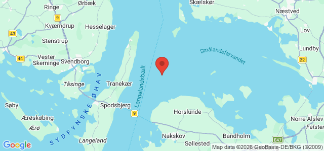 Kort over Arente S/S