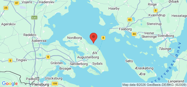 Kort over Ukendt