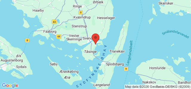Kort over Fiskekutter