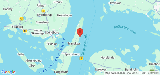 Kort over Ukendt