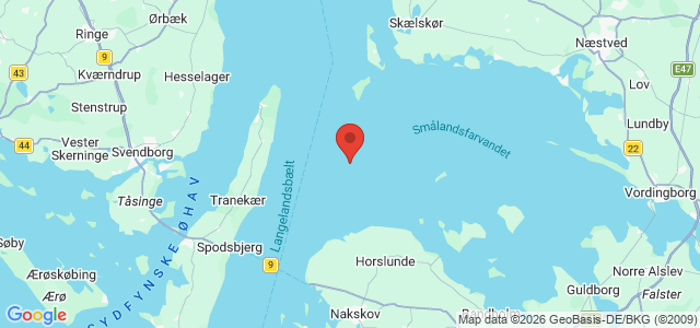 Kort over Ukendt