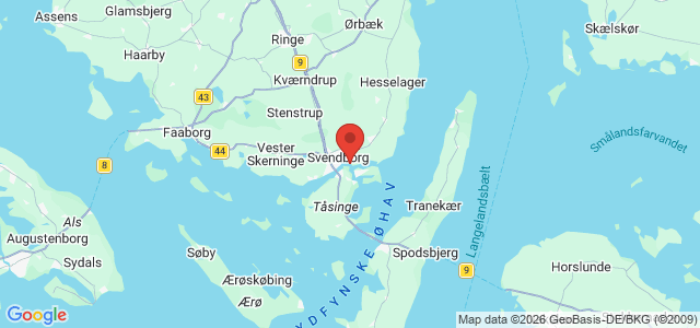 Kort over Christiansminde