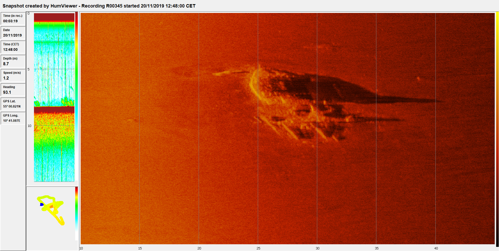De tre (fire) Motortorpedobåde båd (4)