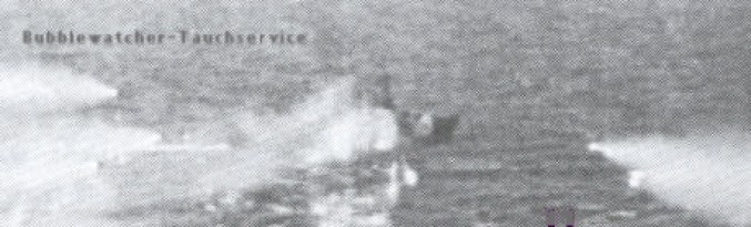 Angreb på M 403. Foto taget fra et af de angribende fly